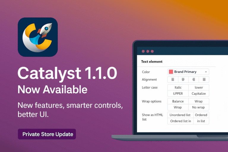 Catalyst 1.1.0